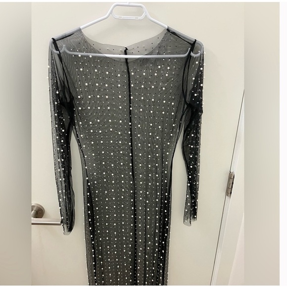 Pearl embellished cover up NWT - Picture 4 of 5